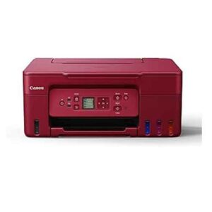 Canon PIXMA MegaTank G3770 Red All-in-one WiFi Inktank Colour Printer